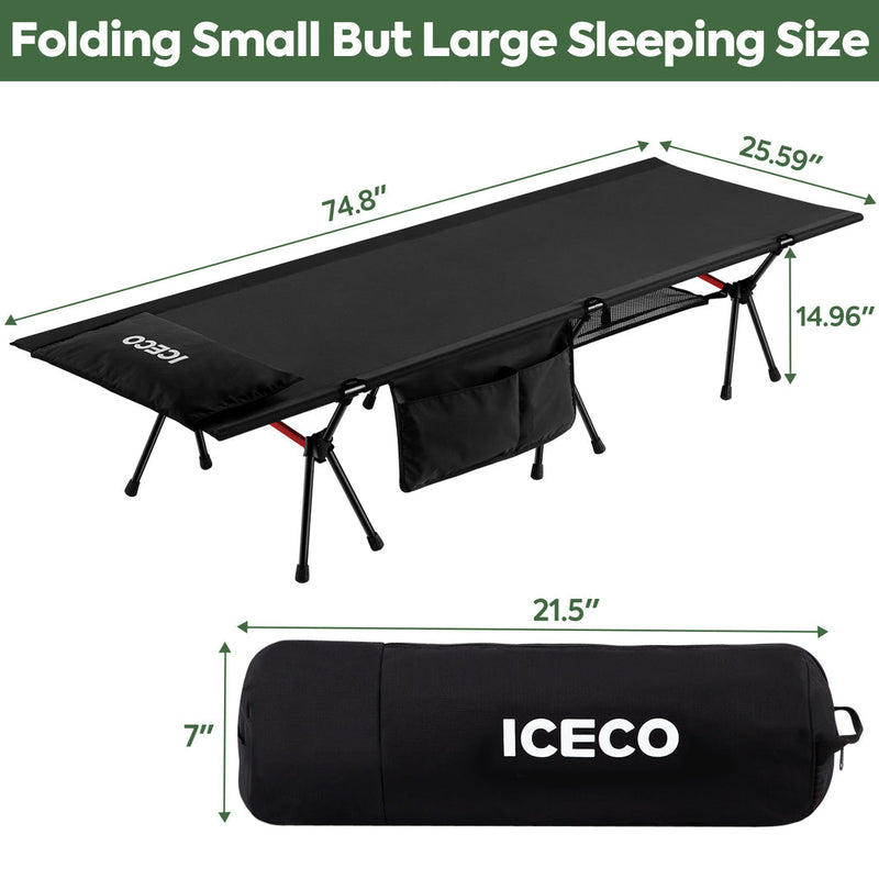 Load image into Gallery viewer, Portable Camping Cot | ICECO
