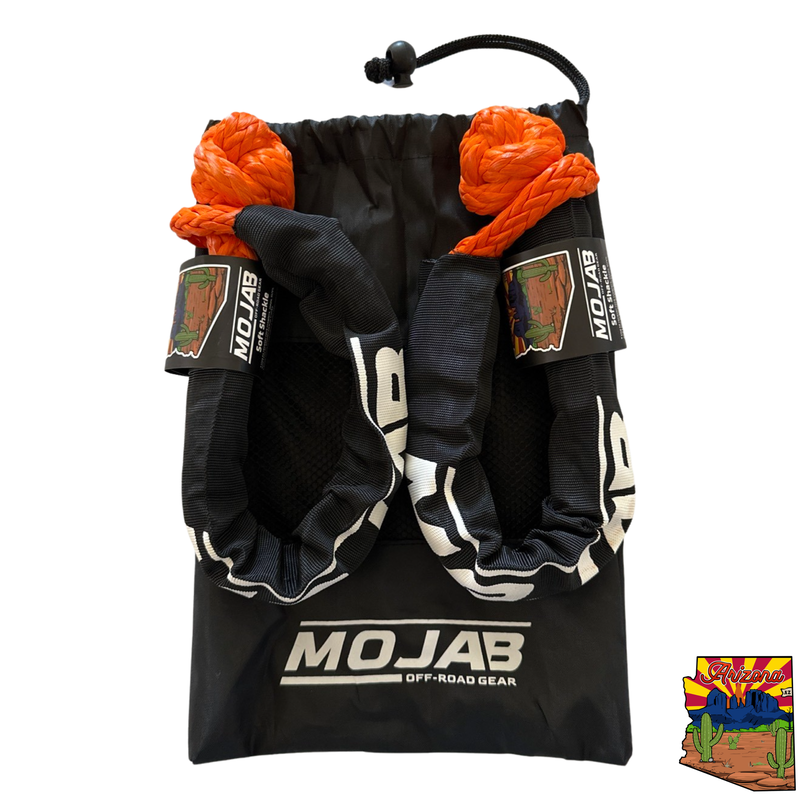 Load image into Gallery viewer, Soft Shackle 3/8&#39;&#39; x 22” with sleeve and bag (Set of 2 Shackles) (Lifetime Warranty)
