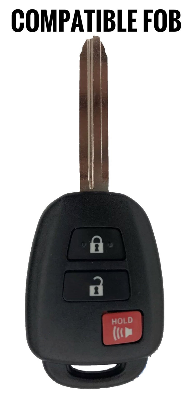 Load image into Gallery viewer, Injection Fob IF009 (2018-2019 Tundra / 2016-2023 Tacoma Manual/SR5) - BLACK
