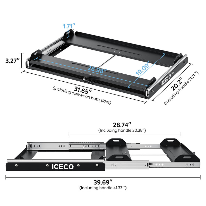 Load image into Gallery viewer, Side Pull Slide Horizontal Slide for APL55/VL60PRO | ICECO

