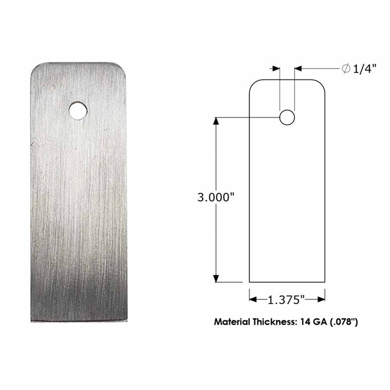 Load image into Gallery viewer, 1/4&quot;ID x 1-1/4&quot;OD Fender Washers
