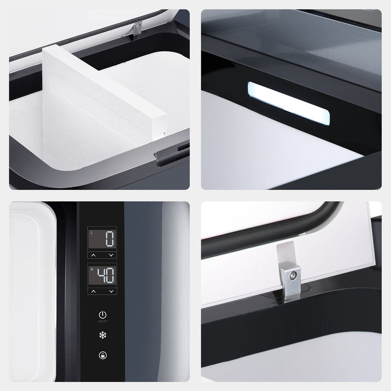 Load image into Gallery viewer, GO20 Dual Zone 12V Portable Freezer| ICECO | 20 LT
