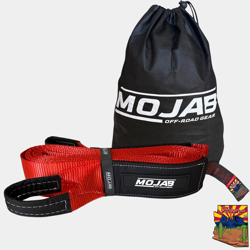 Load image into Gallery viewer, 4&#39;&#39; x 30&#39; Tow Strap / Winch Strap (Lifetime Warranty)
