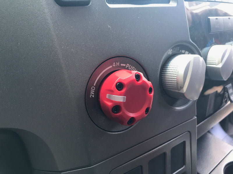 Load image into Gallery viewer, 4x4 / Climate Knob (2005-2015 Tacoma, 2007-2013 Tundra) - 1 PACK - RED
