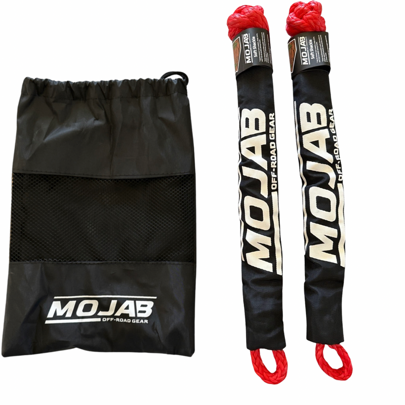 Load image into Gallery viewer, Soft Shackle 3/8&#39;&#39; x 22” with sleeve and bag (Set of 2 Shackles) (Lifetime Warranty)

