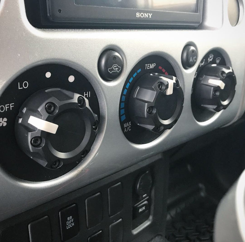 Load image into Gallery viewer, Climate Knobs (FJ Cruiser) - ARMY GREEN
