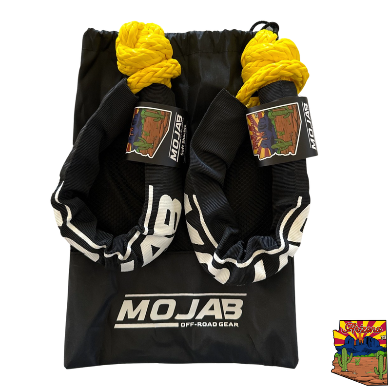 Load image into Gallery viewer, Soft Shackle 3/8&#39;&#39; x 22” with sleeve and bag (Set of 2 Shackles) (Lifetime Warranty)

