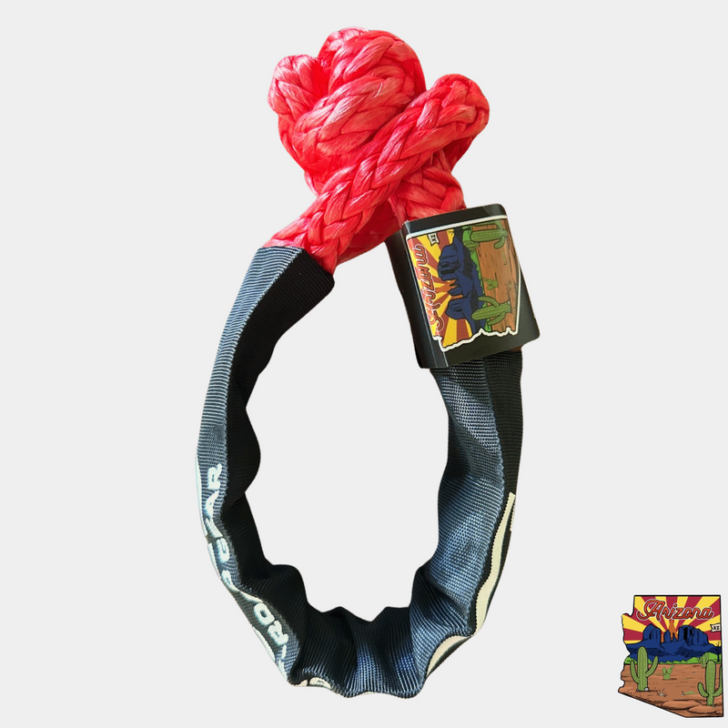 Load image into Gallery viewer, Soft Shackle 3/8&#39;&#39; x 22” with sleeve and bag (Single Shackle) (Lifetime Warranty)
