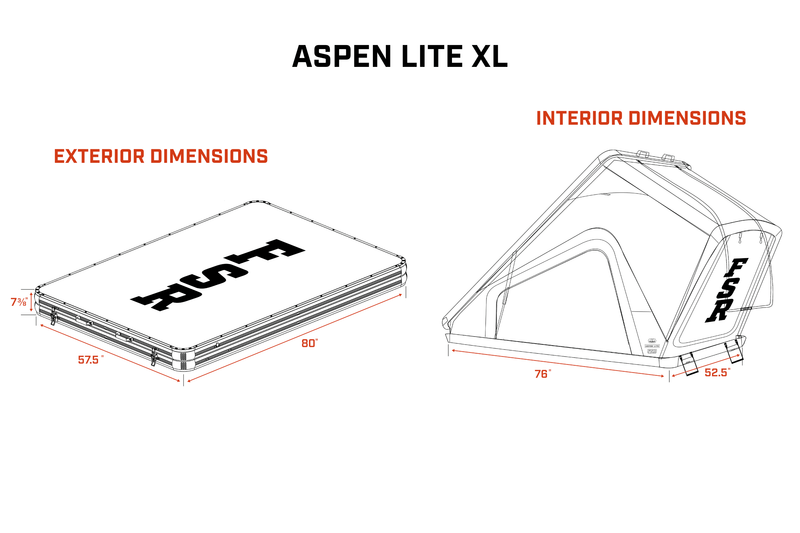 Load image into Gallery viewer, Aspen Lite XL - Rooftop Tent
