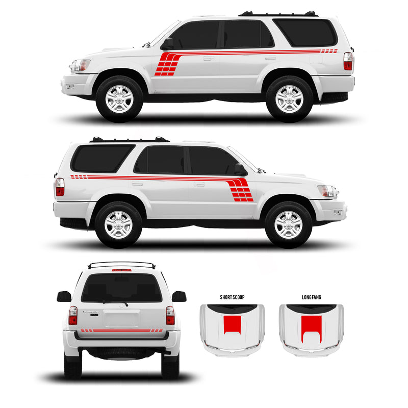 Load image into Gallery viewer, 1996-02 4Runner Checkered Stripe Kit
