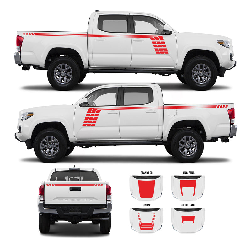 Load image into Gallery viewer, 2016-23 Tacoma Checkered Stripe Kit
