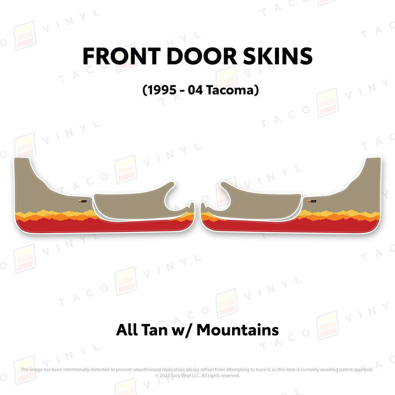 Load image into Gallery viewer, 1995-04 Tacoma Door Skins (Lower Section)
