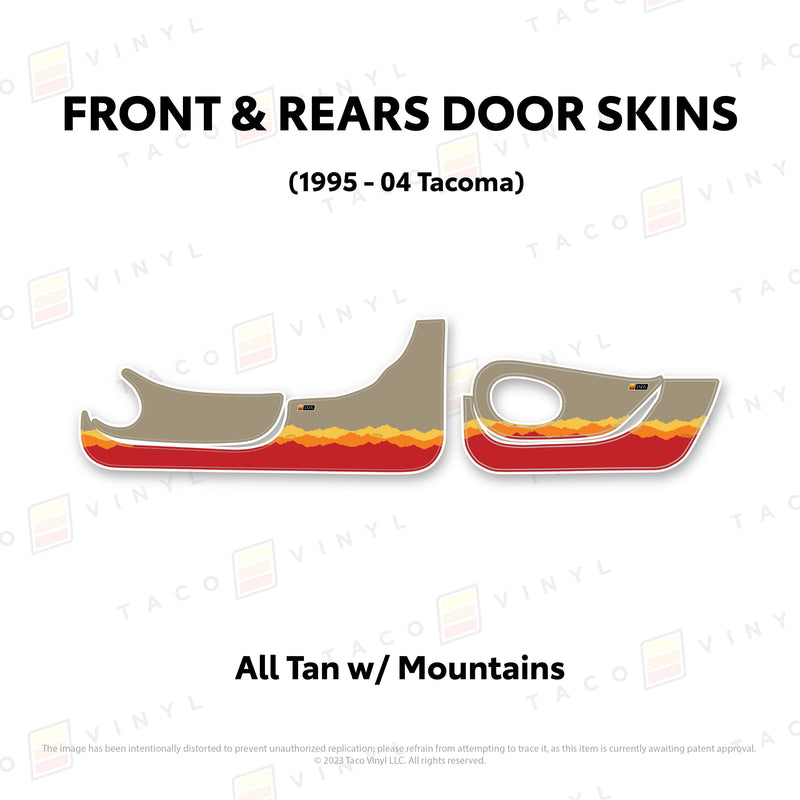Load image into Gallery viewer, 1995-04 Tacoma Door Skins (Lower Section)
