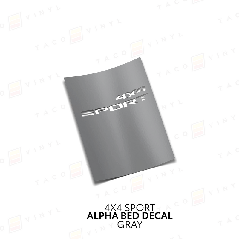 Load image into Gallery viewer, Alpha Bed Decals
