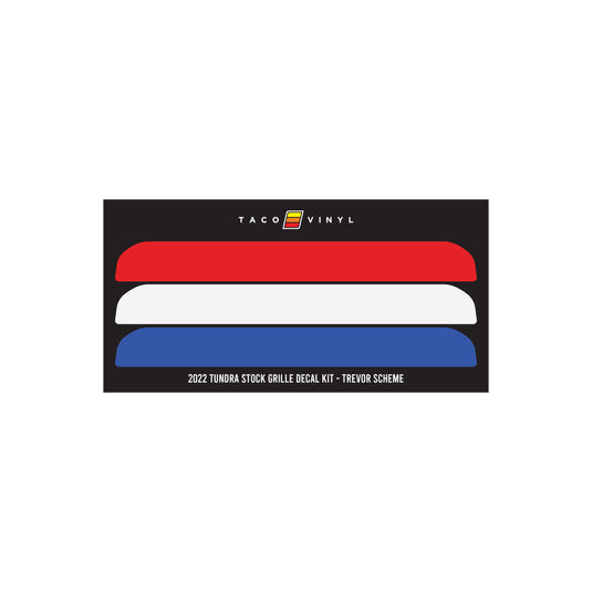 2022+ Tundra Offroad Grille Decal