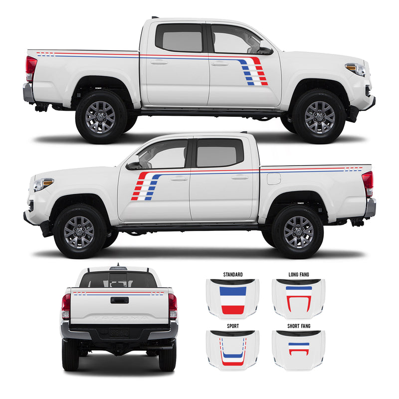 Load image into Gallery viewer, 2016-23 Tacoma Checkered Stripe Kit
