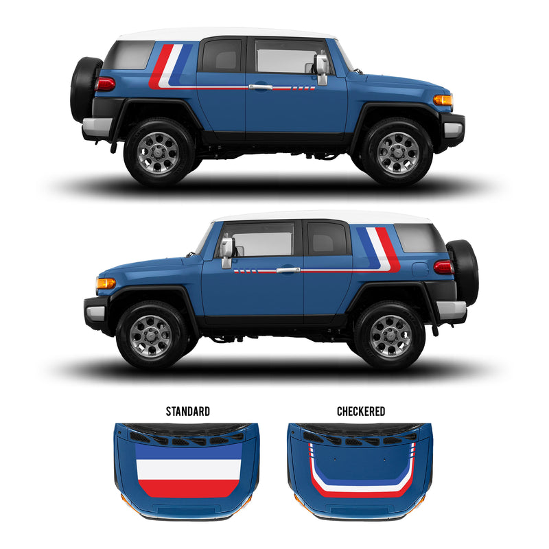 Load image into Gallery viewer, 2007-14 FJ Cruiser Checkered Stripe Kit
