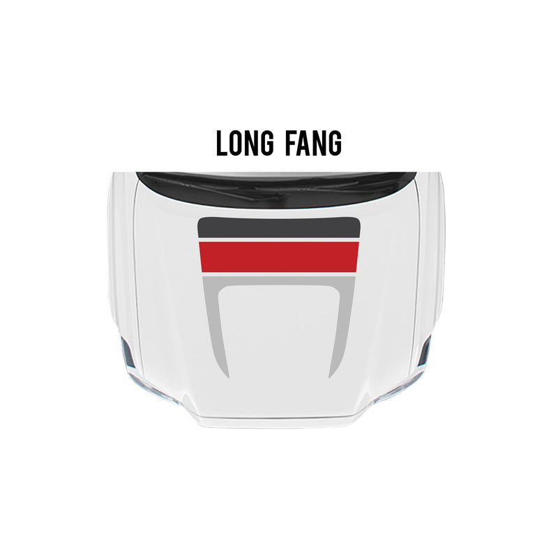 Load image into Gallery viewer, 2016-23 Tacoma Sport/Pro Checkered Hood Stamp
