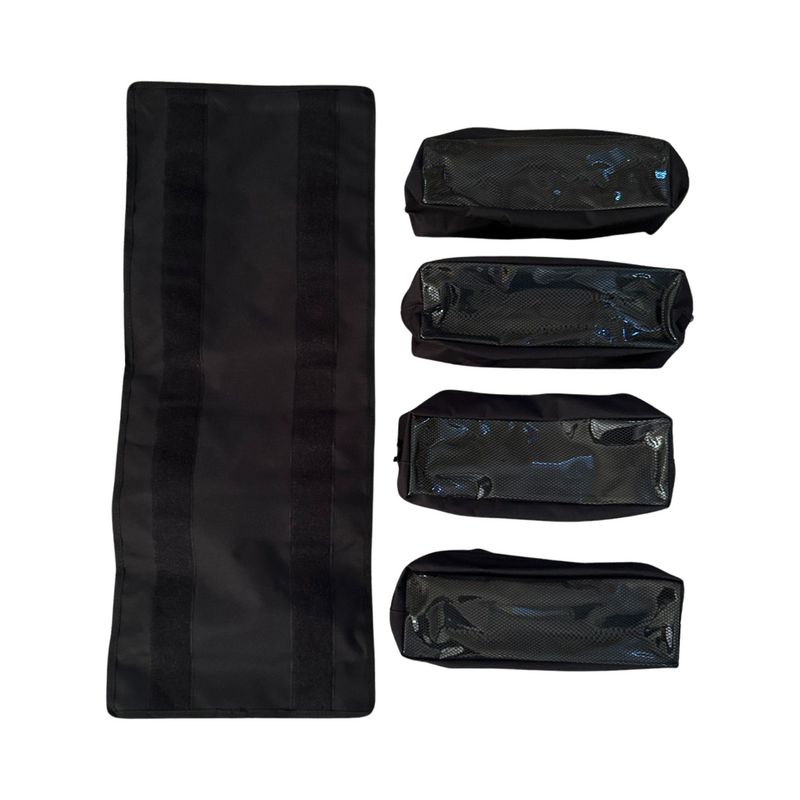 Load image into Gallery viewer, Medium Canvas Tool organizer bag with removeable pouches
