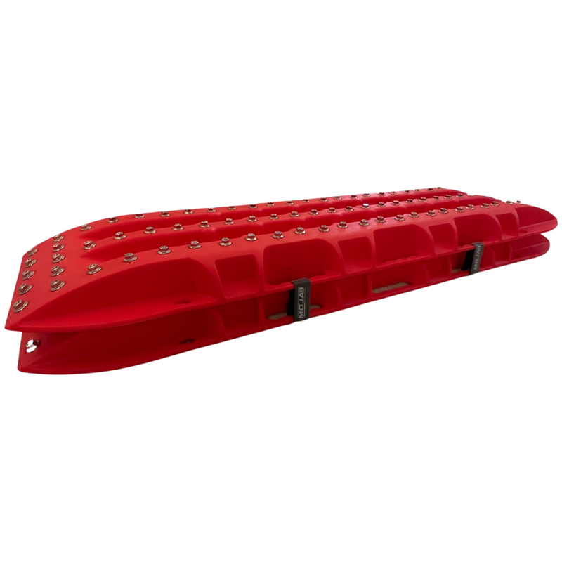 Load image into Gallery viewer, Ultimate Traction recovery board with steel plugs
