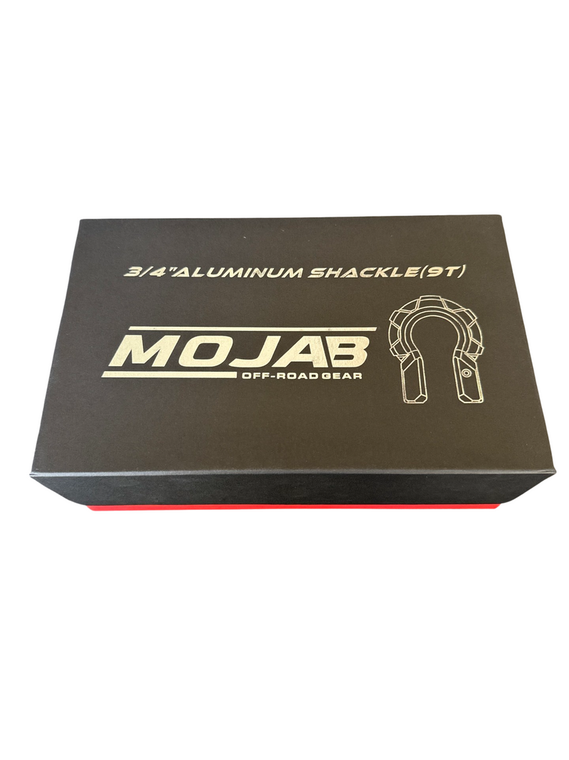 Load image into Gallery viewer, 3/4&#39;&#39; Extreme duty Aluminum D-Shackle set (9T) (LIFETIME WARRANTY*)
