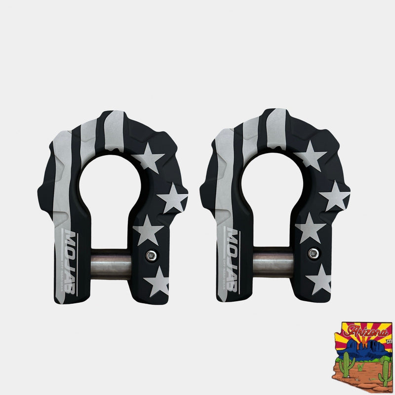 Load image into Gallery viewer, 3/4&#39;&#39; Extreme duty Aluminum D-Shackle set (9T) (LIFETIME WARRANTY*)
