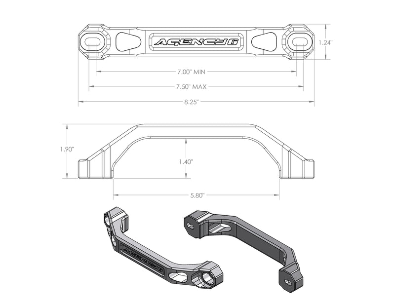 Load image into Gallery viewer, Billet Grab Handles - Pair
