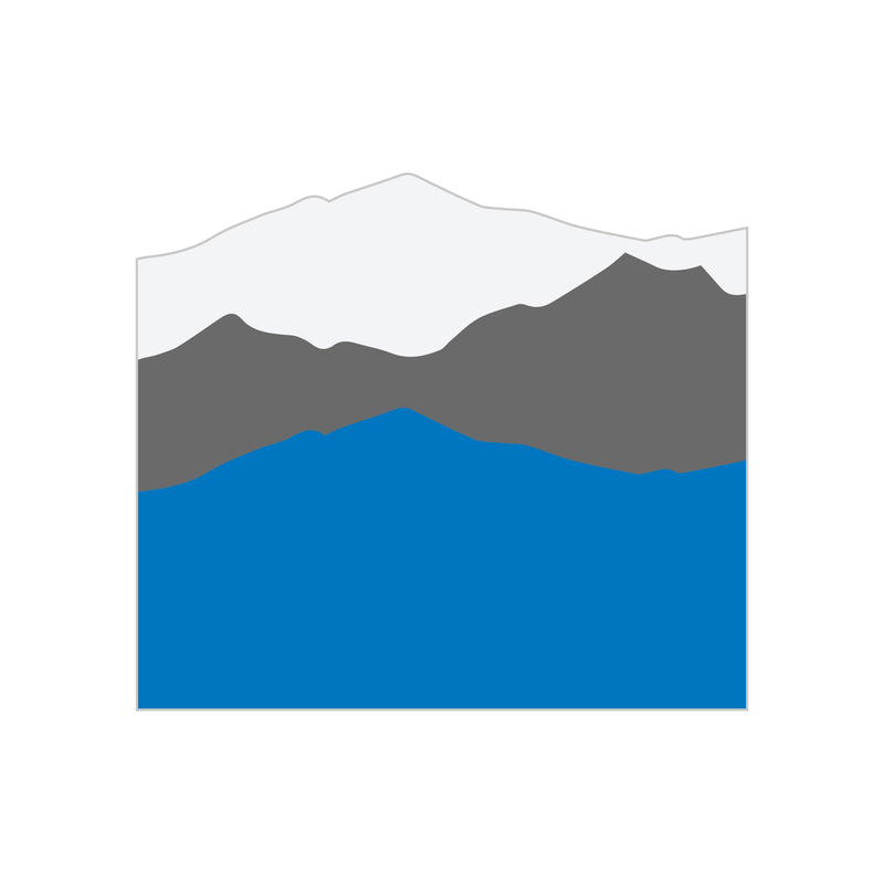 Load image into Gallery viewer, Sunset Mountain Decal
