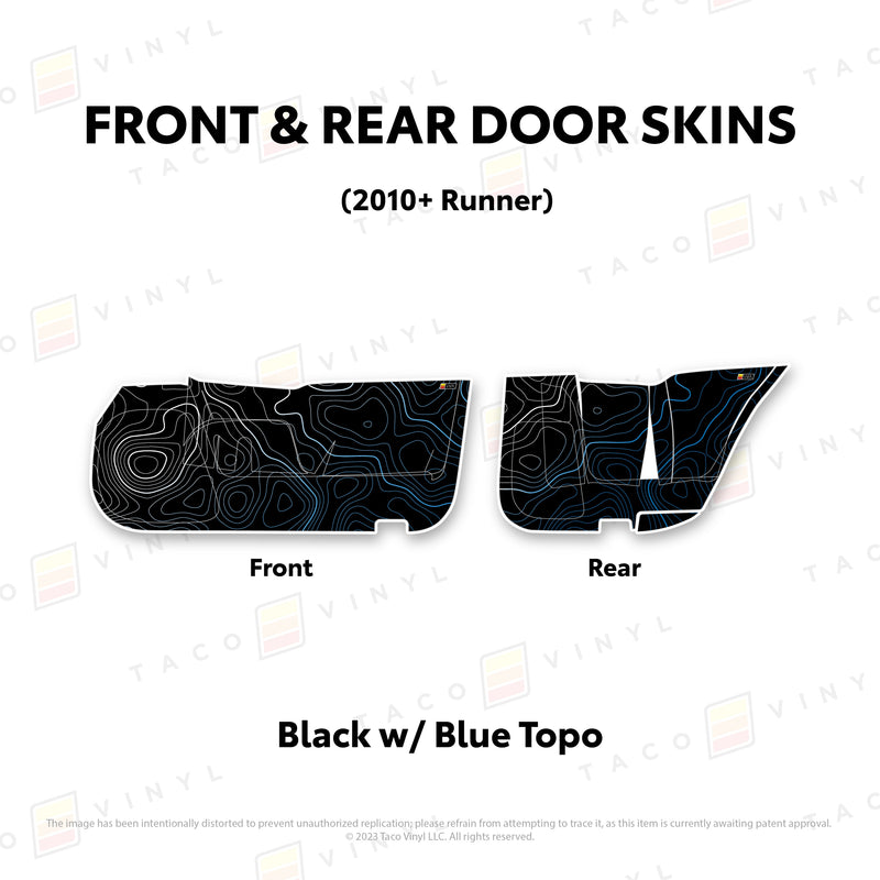 Load image into Gallery viewer, 2010-24 4Runner Door Skins (Lower Section)
