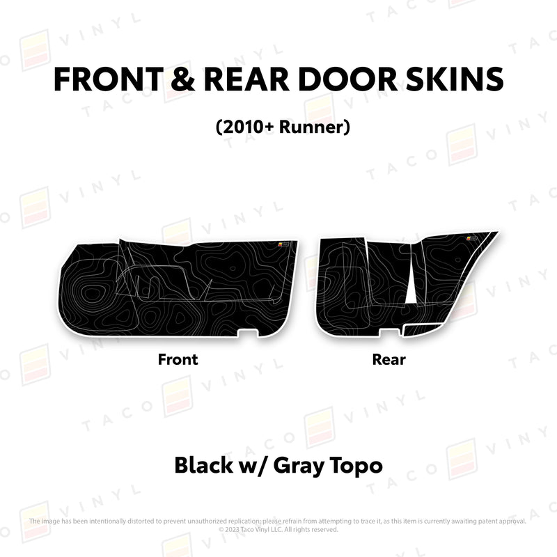 Load image into Gallery viewer, 2010-24 4Runner Door Skins (Lower Section)
