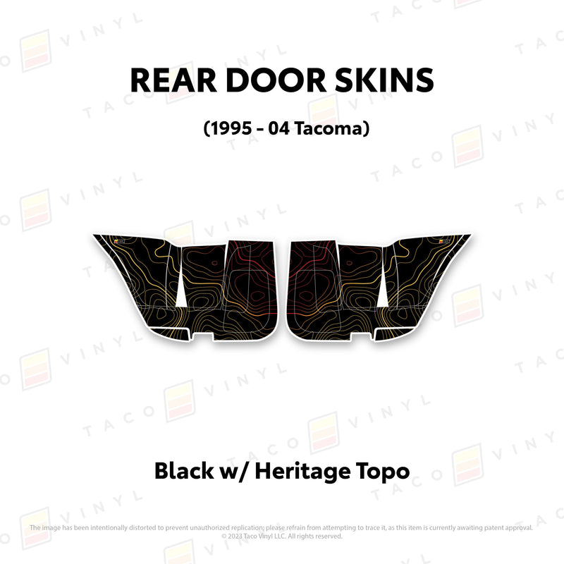 Load image into Gallery viewer, 2010-24 4Runner Door Skins (Lower Section)
