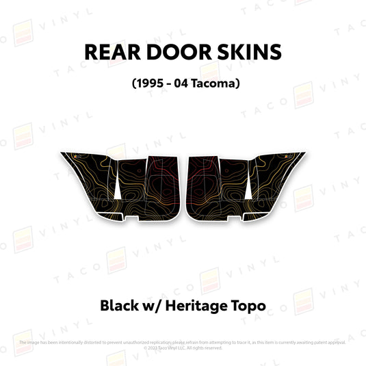2010-24 4Runner Door Skins (Lower Section)