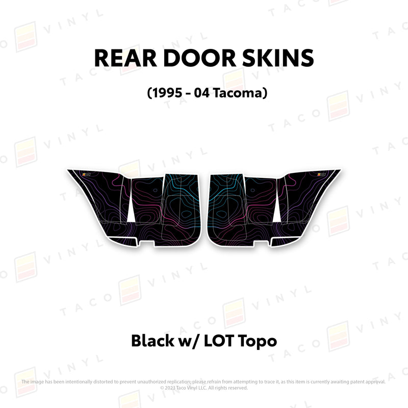 Load image into Gallery viewer, 2010-24 4Runner Door Skins (Lower Section)
