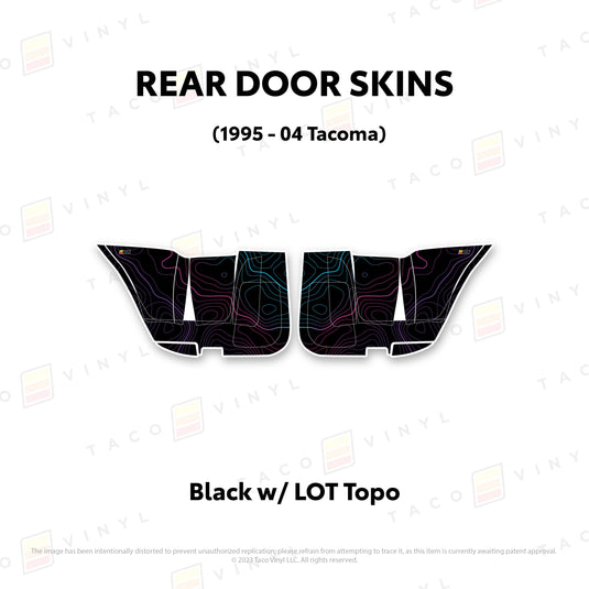 2010-24 4Runner Door Skins (Lower Section)