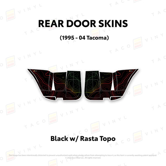 2010-24 4Runner Door Skins (Lower Section)