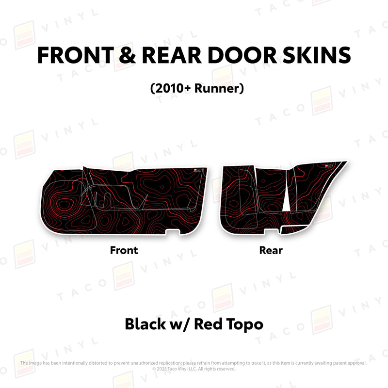 Load image into Gallery viewer, 2010-24 4Runner Door Skins (Lower Section)
