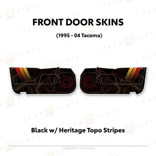 2010-24 4Runner Door Skins (Lower Section)