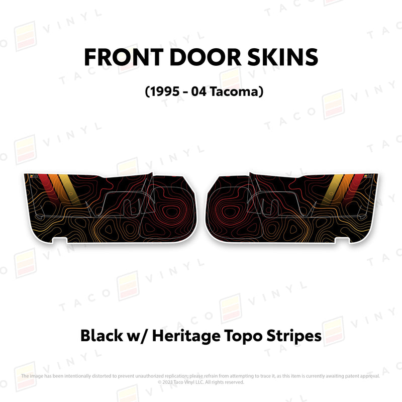 Load image into Gallery viewer, 2010-24 4Runner Door Skins (Lower Section)
