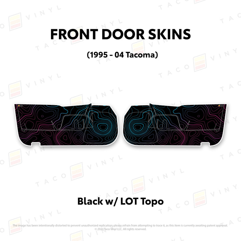 Load image into Gallery viewer, 2010-24 4Runner Door Skins (Lower Section)
