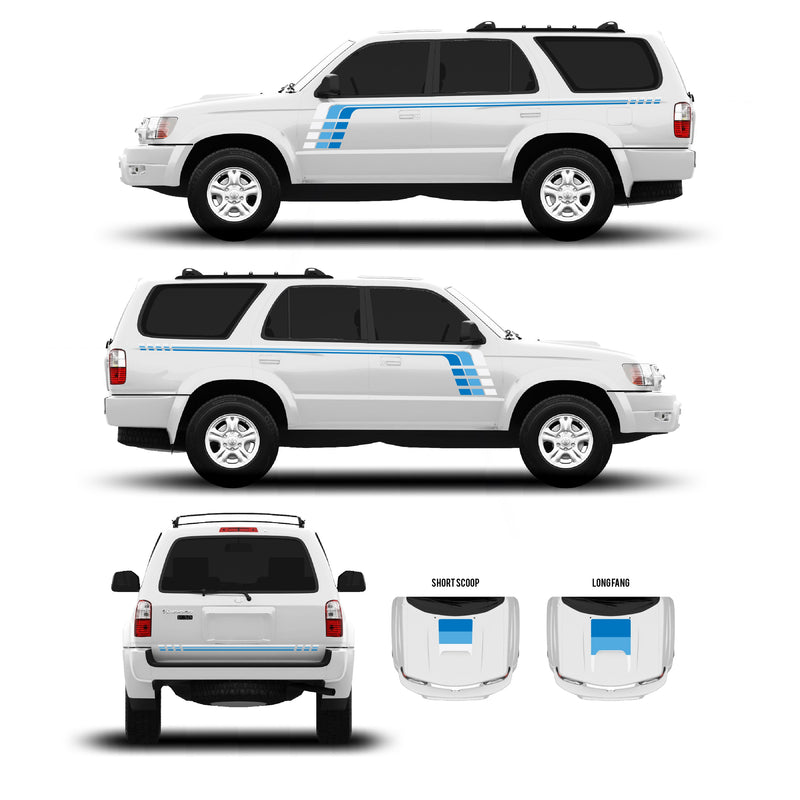 Load image into Gallery viewer, 1996-02 4Runner Checkered Stripe Kit
