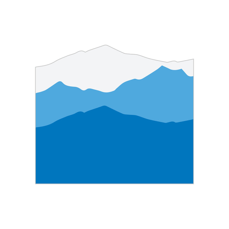 Load image into Gallery viewer, Sunset Mountain Decal
