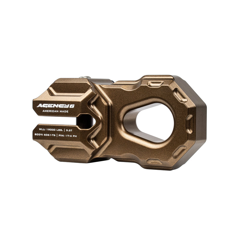 Load image into Gallery viewer, Billet Winch Shackle - Bronze

