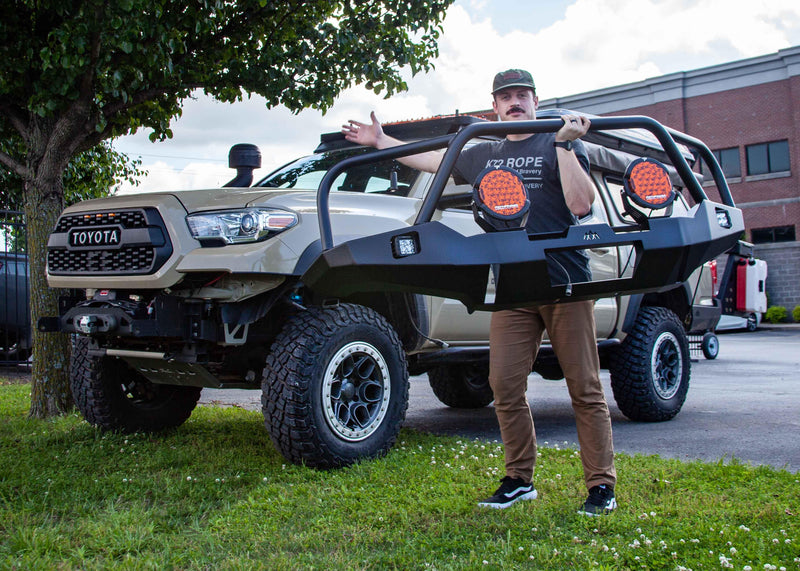 Load image into Gallery viewer, Toyota Tacoma 3rd Gen (2016-2023) Hi-Lite Overland Front Bumper [Bull Bar]
