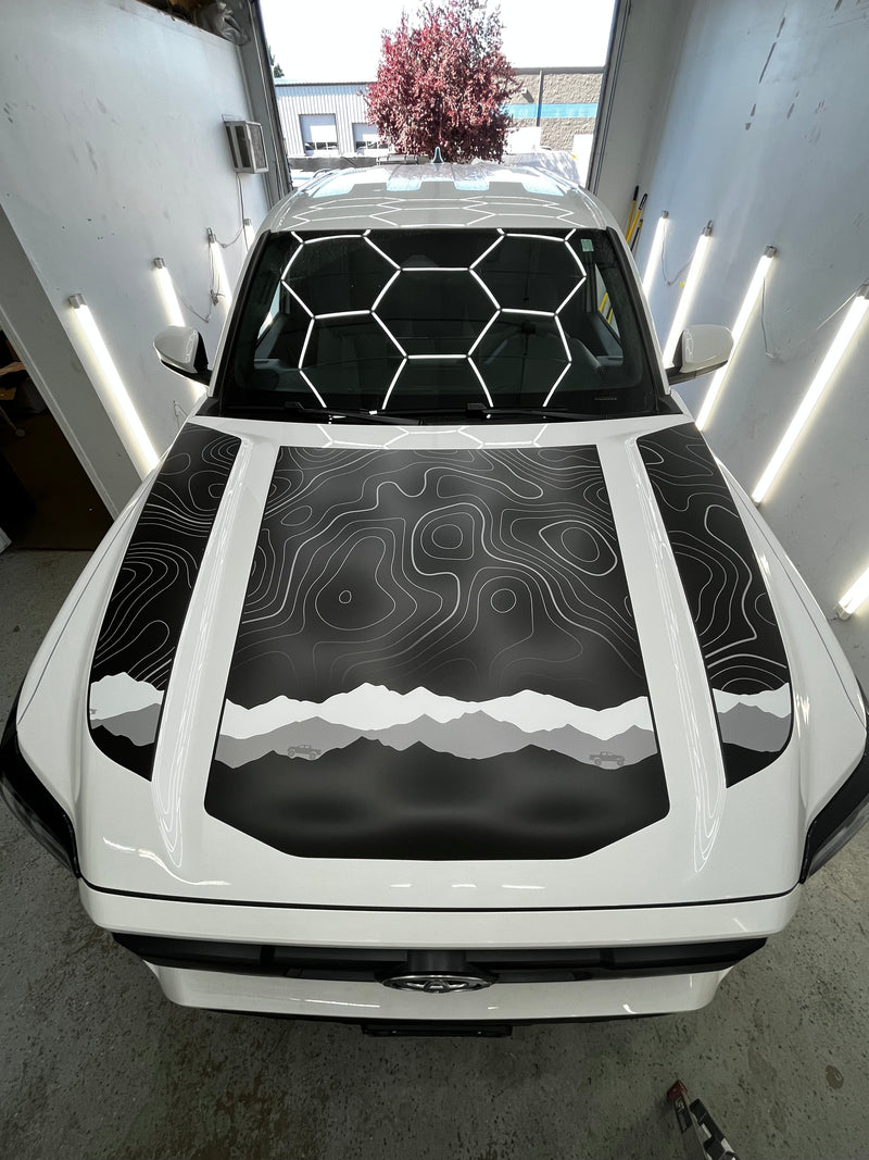 Load image into Gallery viewer, 2024+ Tacoma Apex Hood Stamp
