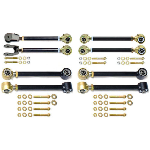 CE-9100AS - TJ/LJ Johnny Joint Control Arm Set (Double Adjustable Uppers)