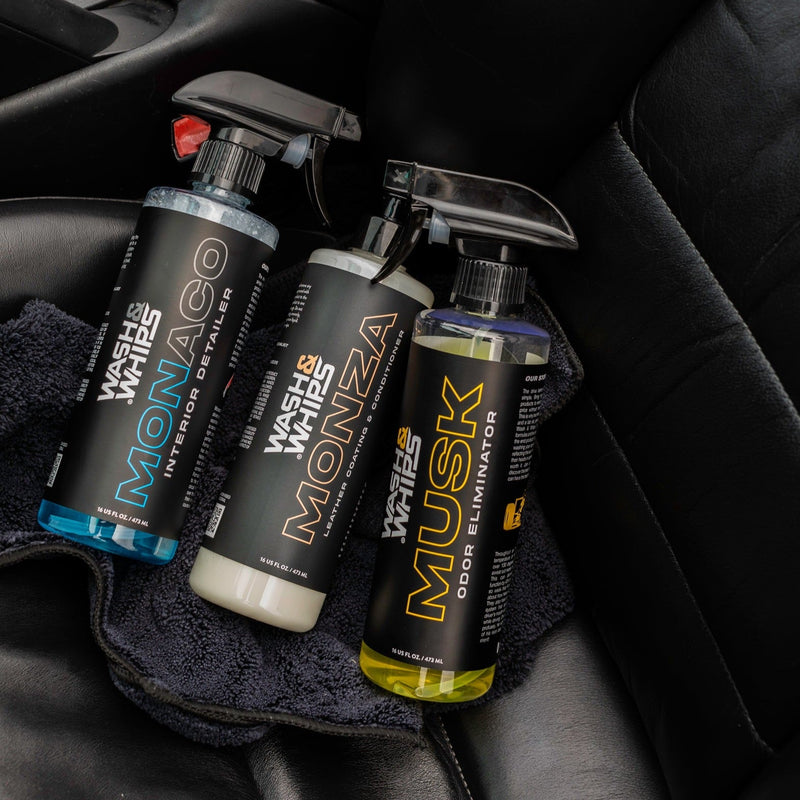 Load image into Gallery viewer, WASH&amp;WHIPS 3-Step Car Care System
