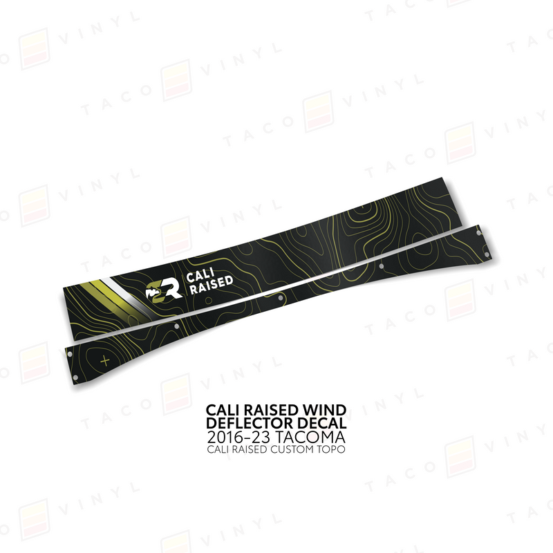 Load image into Gallery viewer, Cali Raised Wind Deflector Decal
