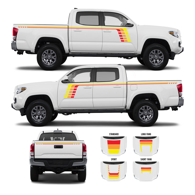Load image into Gallery viewer, 2016-23 Tacoma Checkered Stripe Kit

