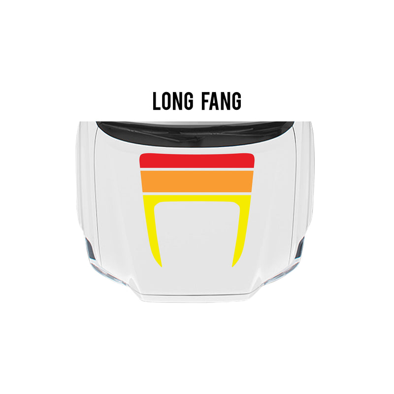 Load image into Gallery viewer, 2016-23 Tacoma Sport/Pro Checkered Hood Stamp

