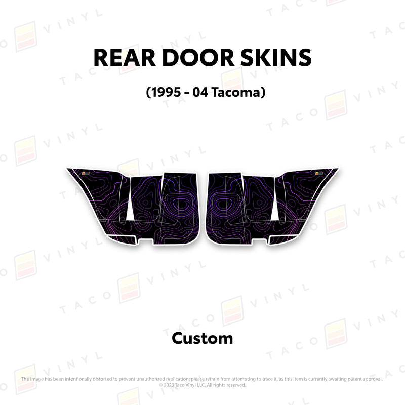 Load image into Gallery viewer, 2010-24 4Runner Door Skins (Lower Section)
